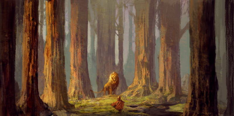 Aslan on X: Aslan, who seemed larger than before, lifted his head, shook  his mane and roared. #PrinceCaspian #Aslan #Narnia #CSLewis   / X